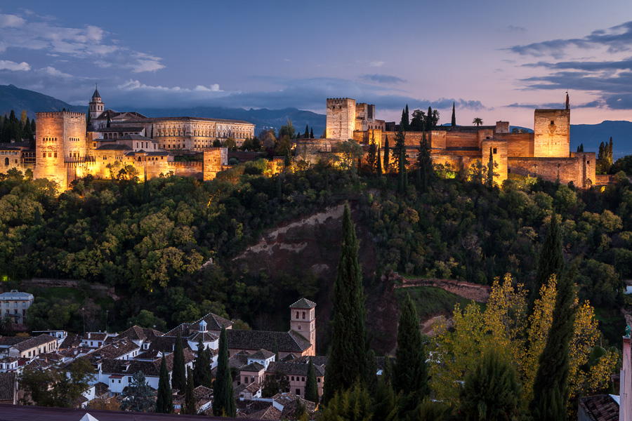 Alhambra at Dusk